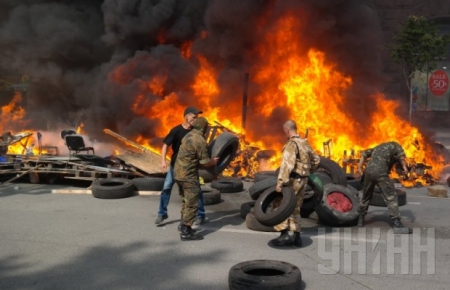 Хаос на Евромайдане в Киеве