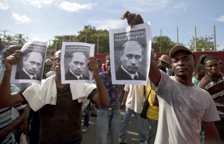 На Гаити начались антиправительственные акции