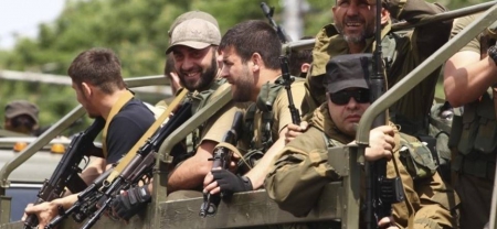 Военные из Чечни рассказали о своем участии в военных действиях на Донбассе