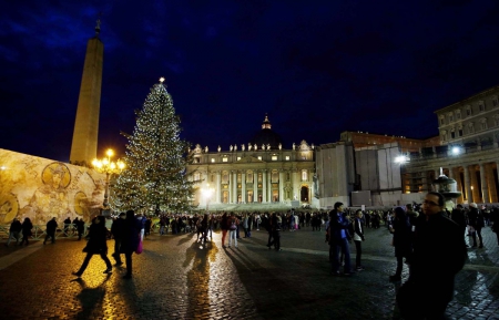 Ватикан готов встречать Рождество