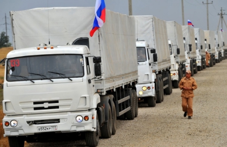 В Россию вернулся 10-й гуманитарный конвой