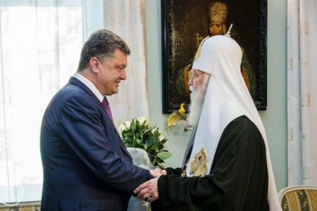 Патриарх Филарет об украинском Президенте