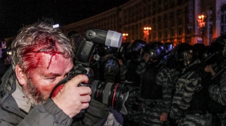 Прошедший год унес жизни 118 представителей СМИ всего мира, из них 8 погибло на Донбассе