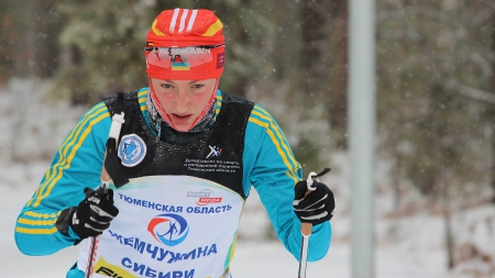 Украинские биатлонисты на соревнованиях