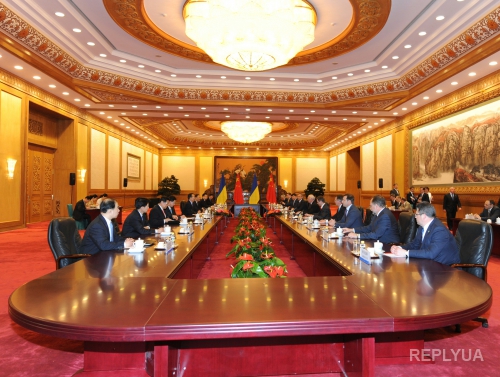 Украина подписала с КНР соглашение о технико-экономическом сотрудничестве