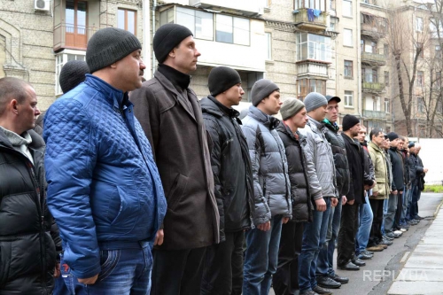 В Украине проходит первая в 2015 году мобилизация