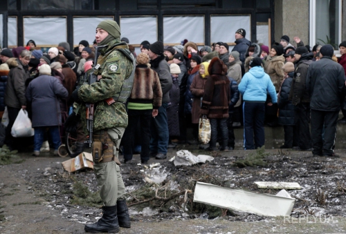 8 февраля не могли эвакуировать жителей Донецкой области