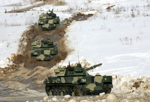 Специалисты ВС РФ проводят военные учения для сепаратистов