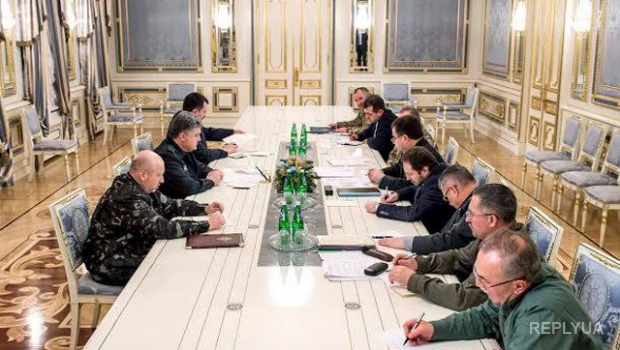 У президента состоялось совещание с украинскими военными