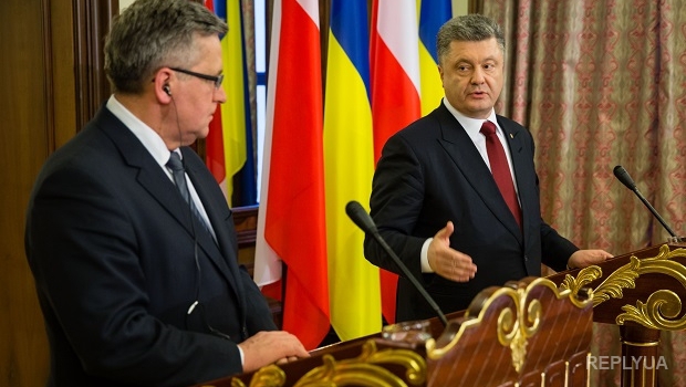 Президенты Украины и Польши договорились об укреплении сотрудничества