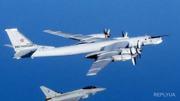 В небе возле Великобритании были перехвачены российские самолеты