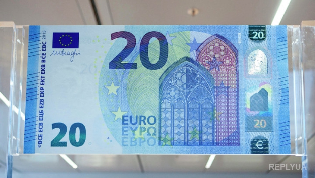 Европейские банки выпустят новую 20-евровую купюру в ноябре