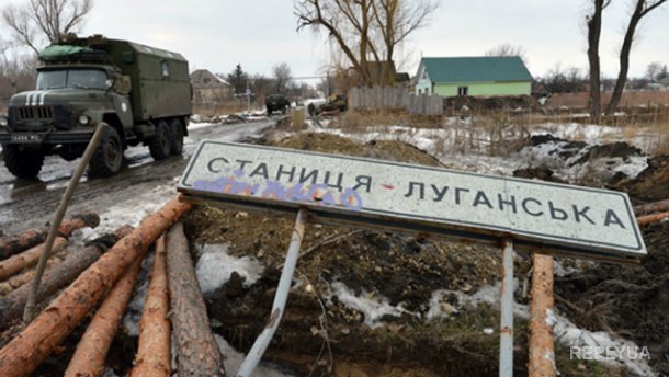 Станица Луганская подверглась массированному обстрелу из гранатометов