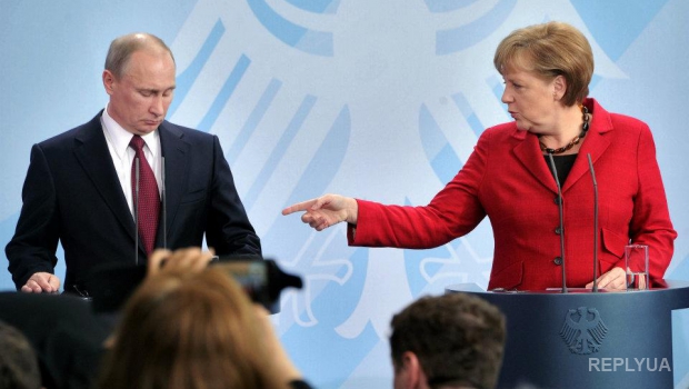 Путин и Меркель не сошлись во взглядах на историю