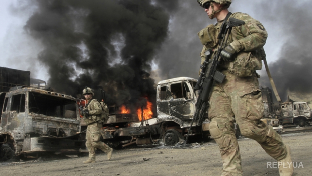 Террорист подорвал автоколонну войск НАТО