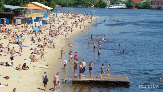 Пляжи Киева подготовились к сезону купания