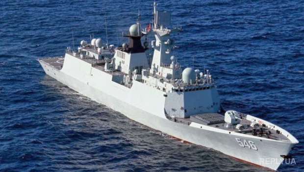Фрегаты китайских ВМС движутся в направлении Новороссийска