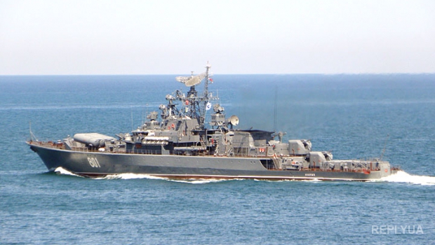Российский корабль пытался нарушить границы Украины