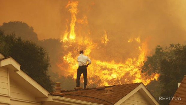 Из-за аномальной жары горит Калифорния