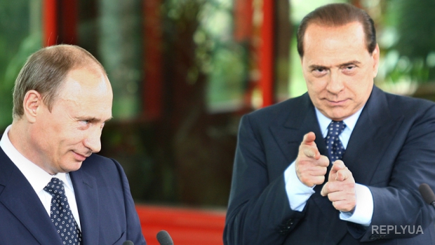 Путин предпочитает отдыхать с Берлускони по выходным