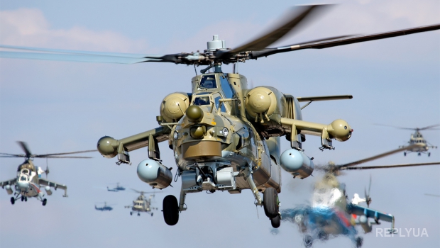 В России упал боевой вертолет