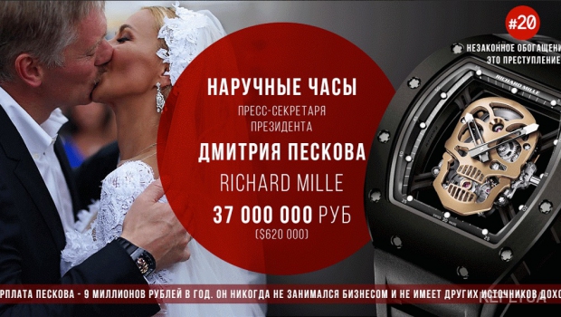 О том, как часы Пескова заставили россиян понервничать