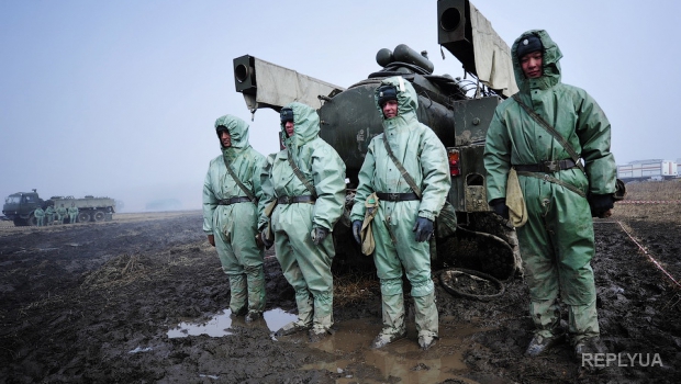 В РФ проводят военные учения по борьбе с последствиями радиации