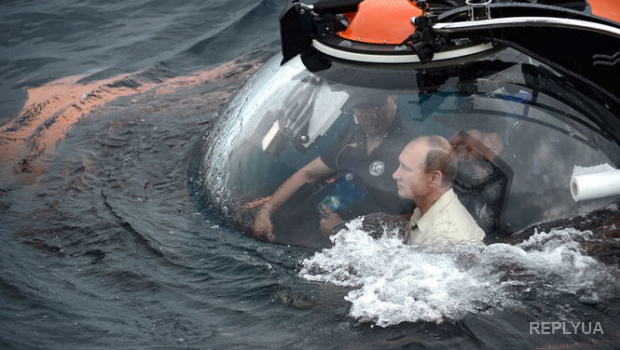 Шепелин: в батискафе под водой лысина Путина особенно прекрасна