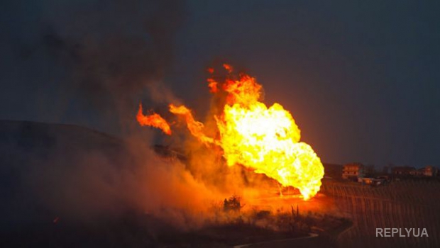 В Турции террористы взорвали газопровод