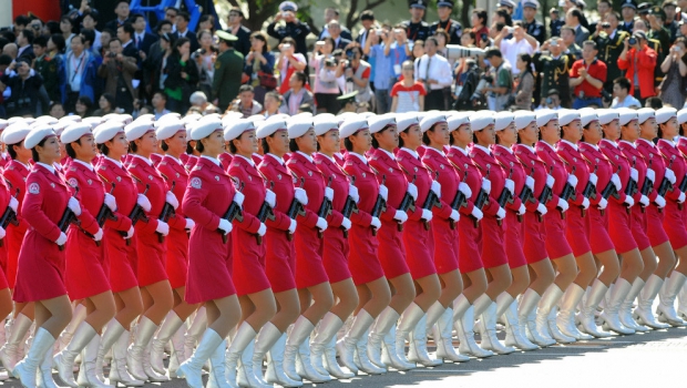 Парад в Пекине – действо, до которого могли додуматься только китайцы