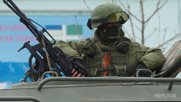 В Крыму «зеленые человечки» едут прорывать украинскую блокаду