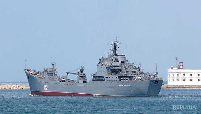 Российские десантные корабли торопятся к месту учений НАТО