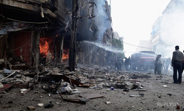 Российская авиация разбомбила мирные кварталы в Сирии