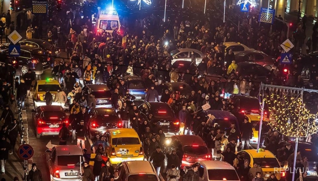В Румынии продолжаются протесты