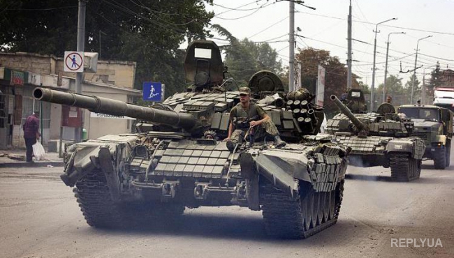 ИС: Боевики стягивают силу и технику в Донецк