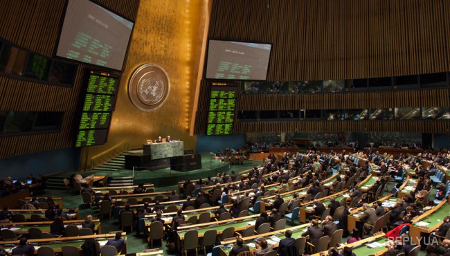 Российские дипломаты зачитывают в ООН одну и ту же речь восьмой год подряд