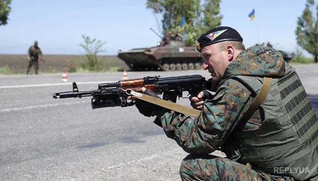 Боевики обстреляли позиции украинской армии около сорока раз