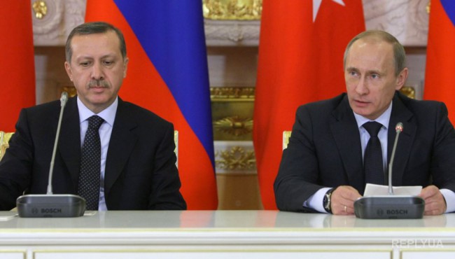 Эрдогану отказали во встрече с Путиным в Париже