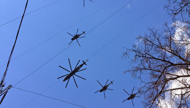 Рабинович: Весь день летают военные вертолеты над центром Москвы – чем это закончится?