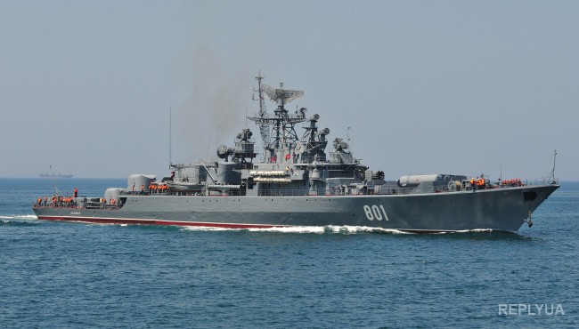 В Черном море новый инцидент с российскими кораблями