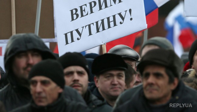 Сотник: москвичи будут терпеть Путина даже голодными