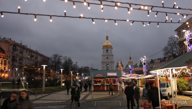 Киевлян и гостей города ждут на новогодней ярмарке до 19 января
