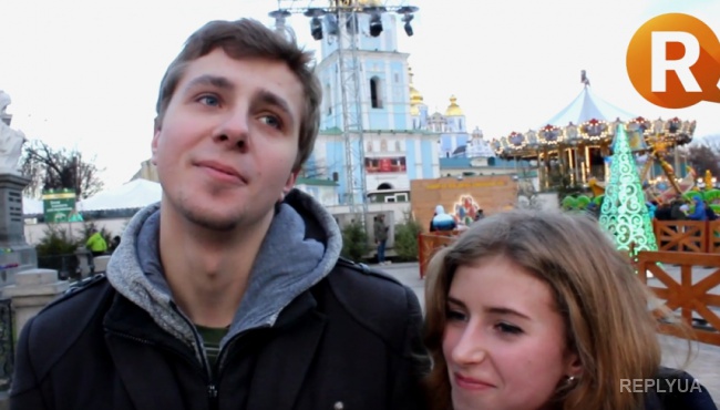 Опрос на Софиевской площади: пожелания украинцев на Новый год - видео