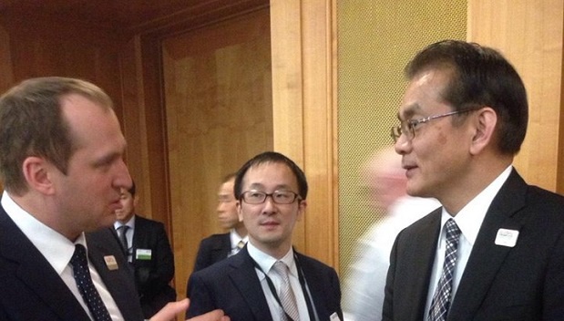 Глава Минагропрода обсудил с японским представителем перспективы совместного сотрудничества