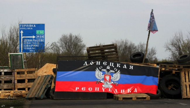 На блокпостах Донбасса образовались огромные пробки