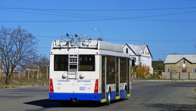 В Симферополе парализовано движение общественного транспорта