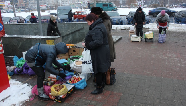 Фоторепортаж: во сколько обойдется Рождественский стол киевлянам?