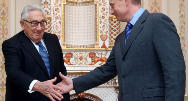 Для чего госдеп США направил Кисинджера к Путину
