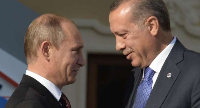 Путин открестился от переговоров с Эрдоганом