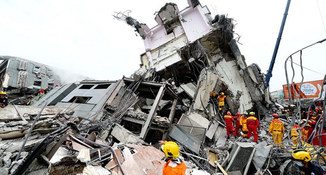 На Тайване уже больше 20 жертв землетрясения